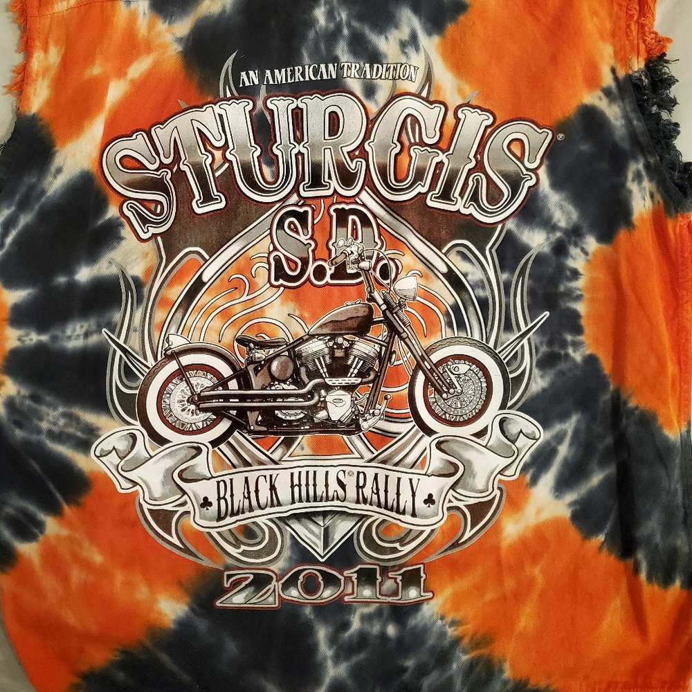 Harley Davidson cut off Sturgis 2011 Nwt